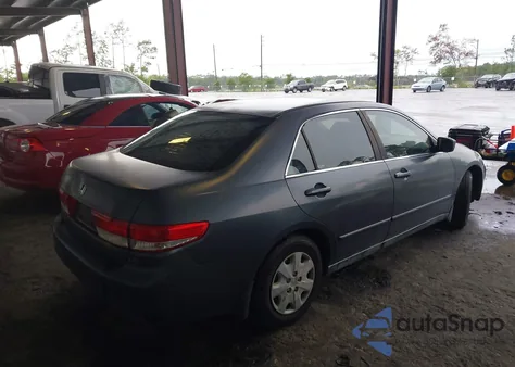 2003 Honda Accord 2.4 Lx from USA, damaged, VIN 1HGCM56383A001350